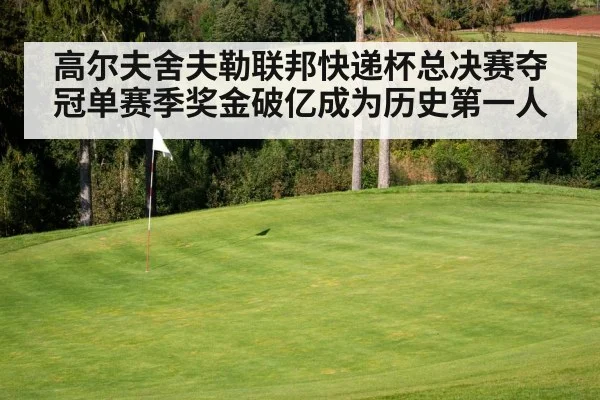 高尔夫舍夫勒联邦快递杯总决赛夺冠单赛季奖金破亿成为历史第一人